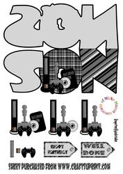 Son Word Card