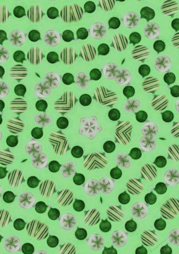Christmas Bauble Design Background paper