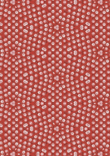 Christmas Bauble Design Background paper