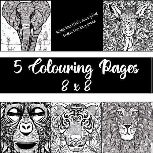 Animal Colouring Pages