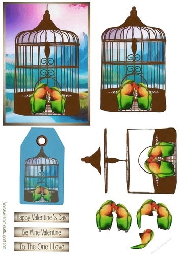 Love Birds Valentines 