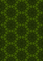 Green Snowflake Pattern Background paper