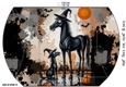Scruffy Horse Halloween gift / Pillow Box