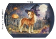 Halloween Pony — Witch Hat Pillow Box Template