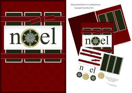Noel Christmas Card Kit