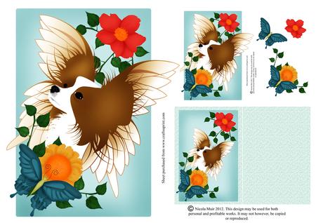 Papillon Spring Over the Edge Card Kit