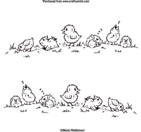 Chicks Play Time