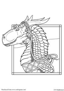 Dragon Box Digi Stamp