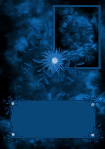 Blue Floral
