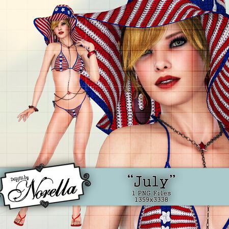 July - High Quality Poser