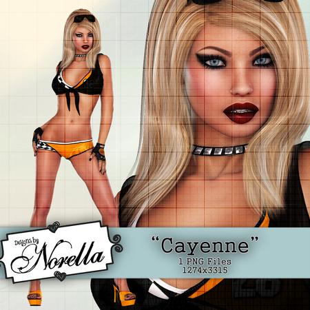 Cayenne - High Quality Poser