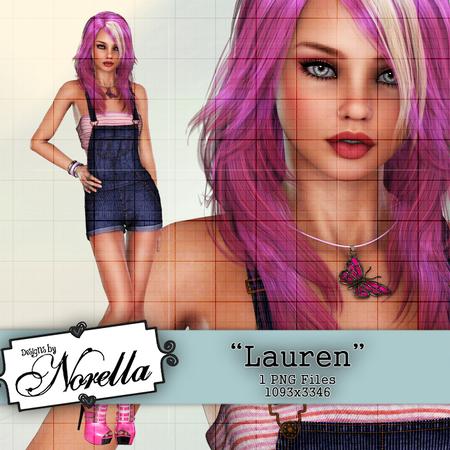 Lauren - High Quality Poser
