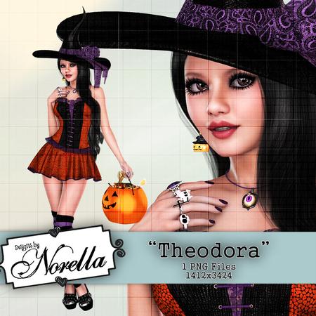 Theodora - High Quality Poser