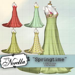 Springtime Gowns