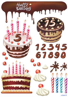 Birthday Chocolate Cake