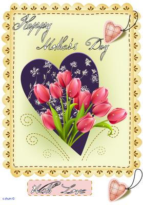 Happy Mothers Day - Tulip