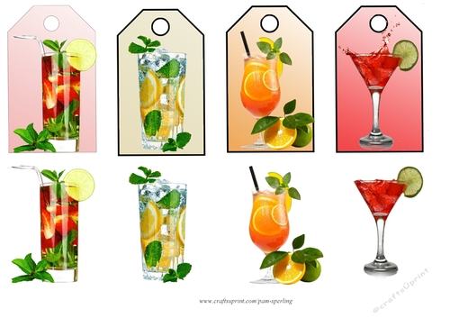cocktail tags