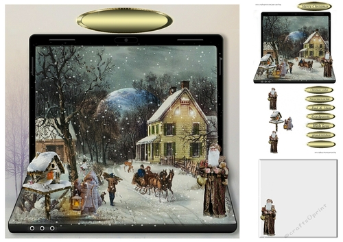 a vintage christmas
