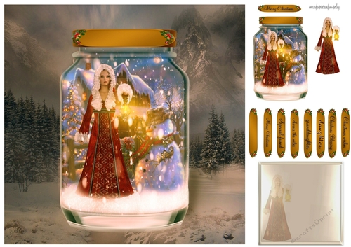 Christmas in a jar