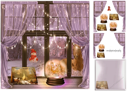 Christmas window 
