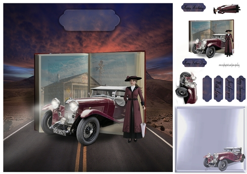 car out of book
