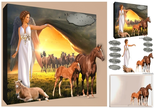 angel of horses