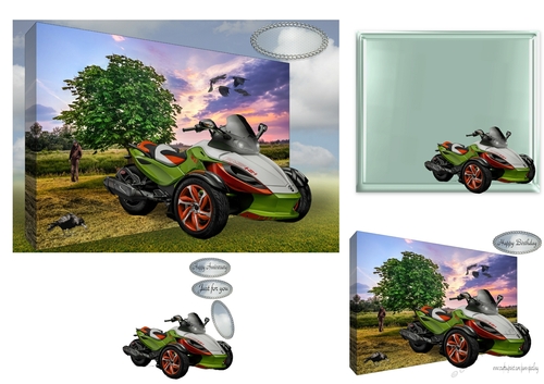 spyder motorbike 