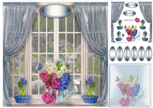 hyacinths in the window 