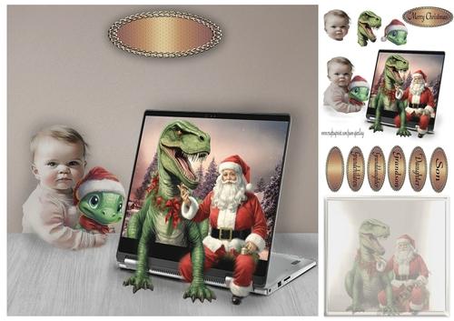 Christmas Dinos 