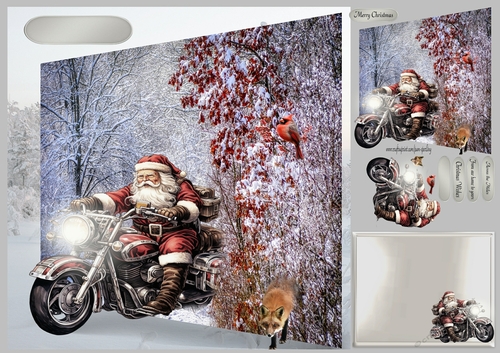 Santas Motorbike
