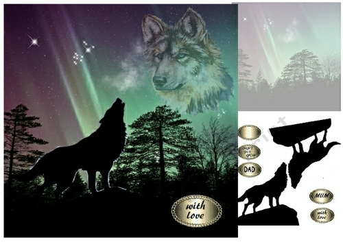 wolf calling to the skies 