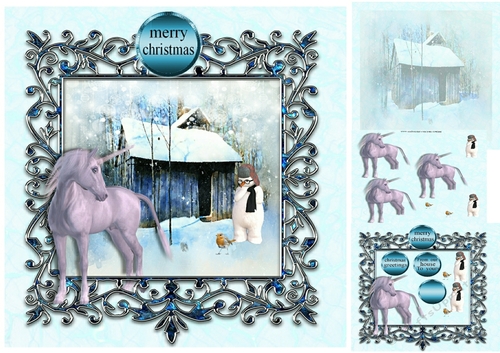 the snowman and the unicorn 