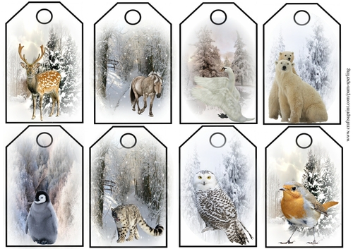 christmas gift tags
