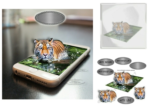 tiger in your phone 