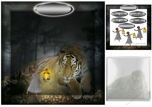  tiger and the little girl