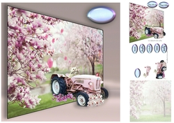 pink tractor 