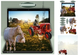 down on the farm