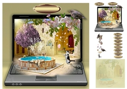 the courtyard