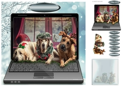 christmas dogs