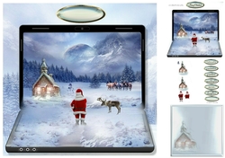Santa waiting 