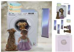 washing machine (girl)