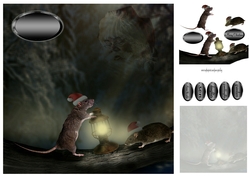 Christmas mice