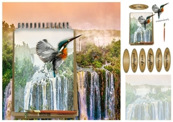kingfisher painting