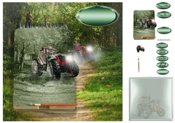 tractor art