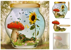 fairy in a jar
