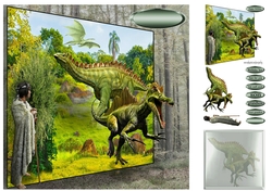 dinos and the caveman