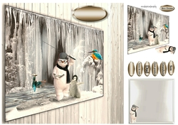 fishing snowman 