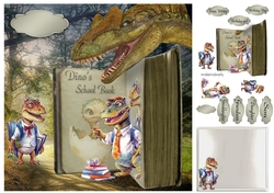 dinos school book