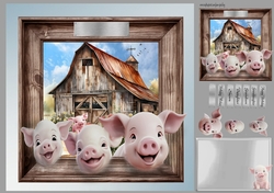 happy pigs