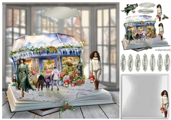 Christmas flower shop